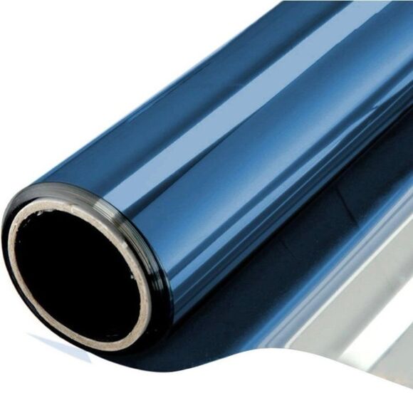 WPCTEV One Way Mirror Window Film Daytime Privacy Heat Control Film Solar Film N - Picture 1 of 6